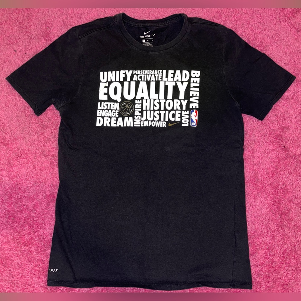 Nike Black Equality Graphic Men's T-Shirt